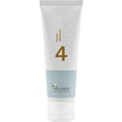 Eine Creme-Tube mit der Aufschrift "Kalium chloratum" und "4".